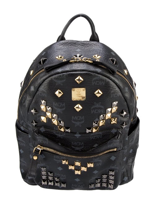 MCM Visetos Studded Backpack