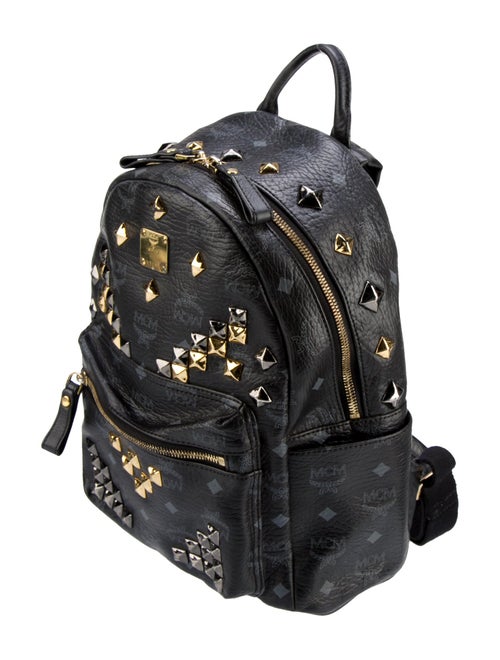 MCM Visetos Studded Backpack
