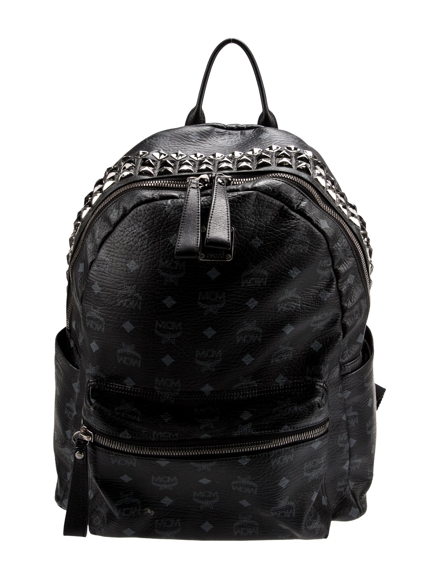 MCM Studded Visetos Backpack