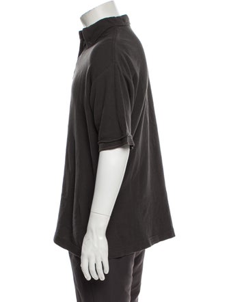 MCM Collar Short Sleeve Polo Shirt