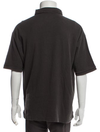 MCM Collar Short Sleeve Polo Shirt