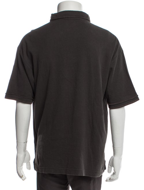 MCM Collar Short Sleeve Polo Shirt