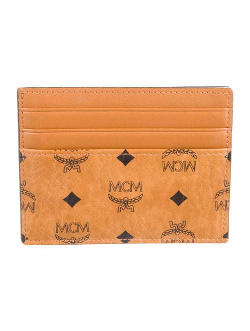 MCM Visetos Printed Wallet