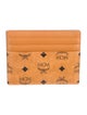MCM Visetos Printed Wallet