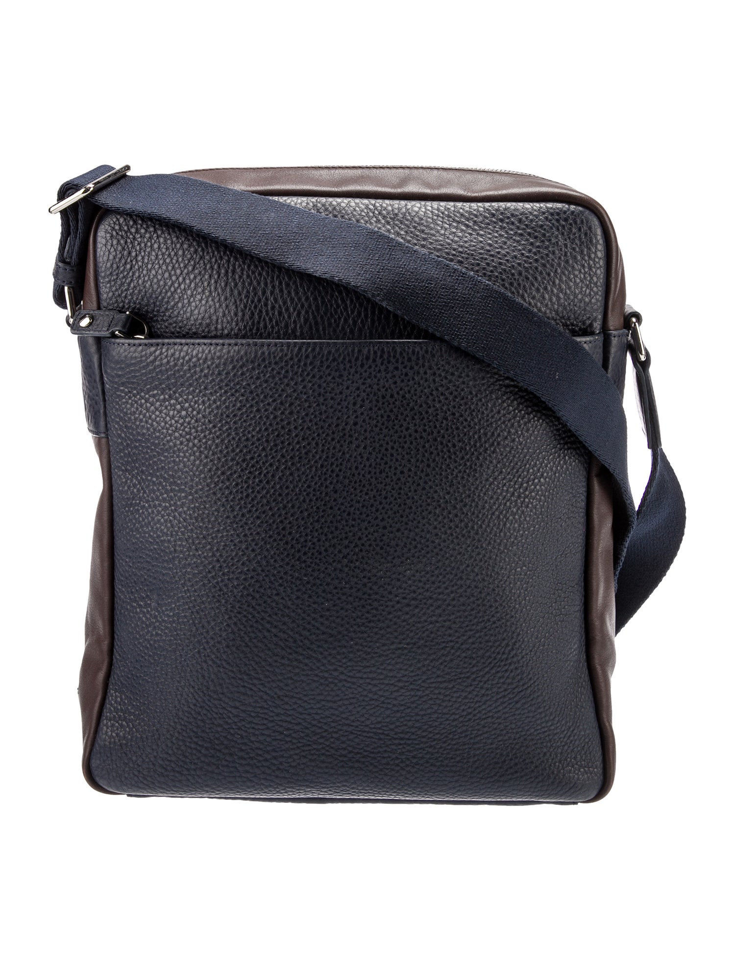 MCM Leather Messenger Bag Blue Messenger Bags, Bags W3058510 The