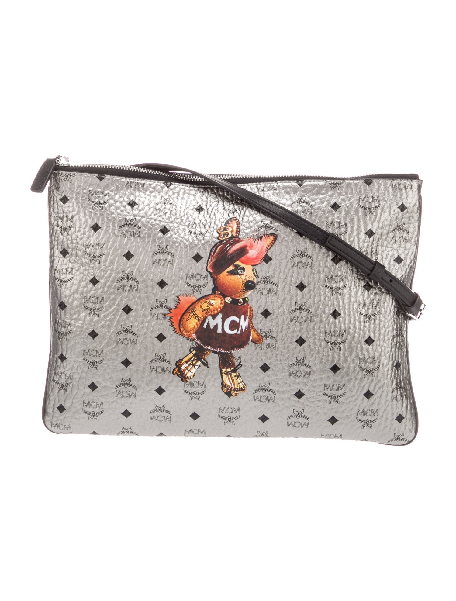 MCM Crossbody Bag Silver Crossbody Bags, Handbags W3058661 The