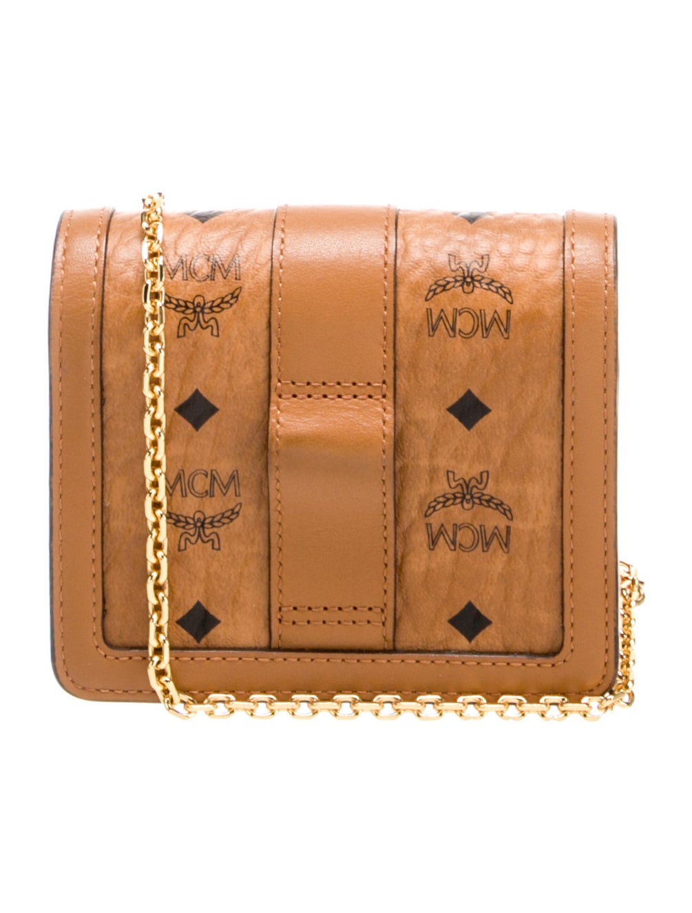 MCM Clutch Brown Mini Bags, Handbags W3058846 The RealReal