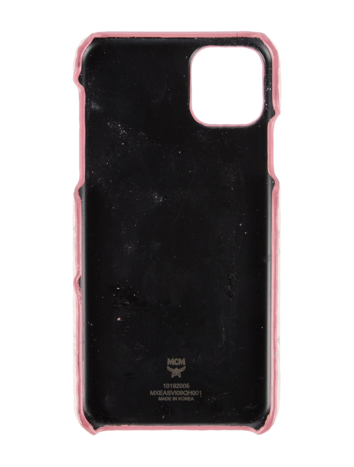 MCM Leather Monogram iPhone Case