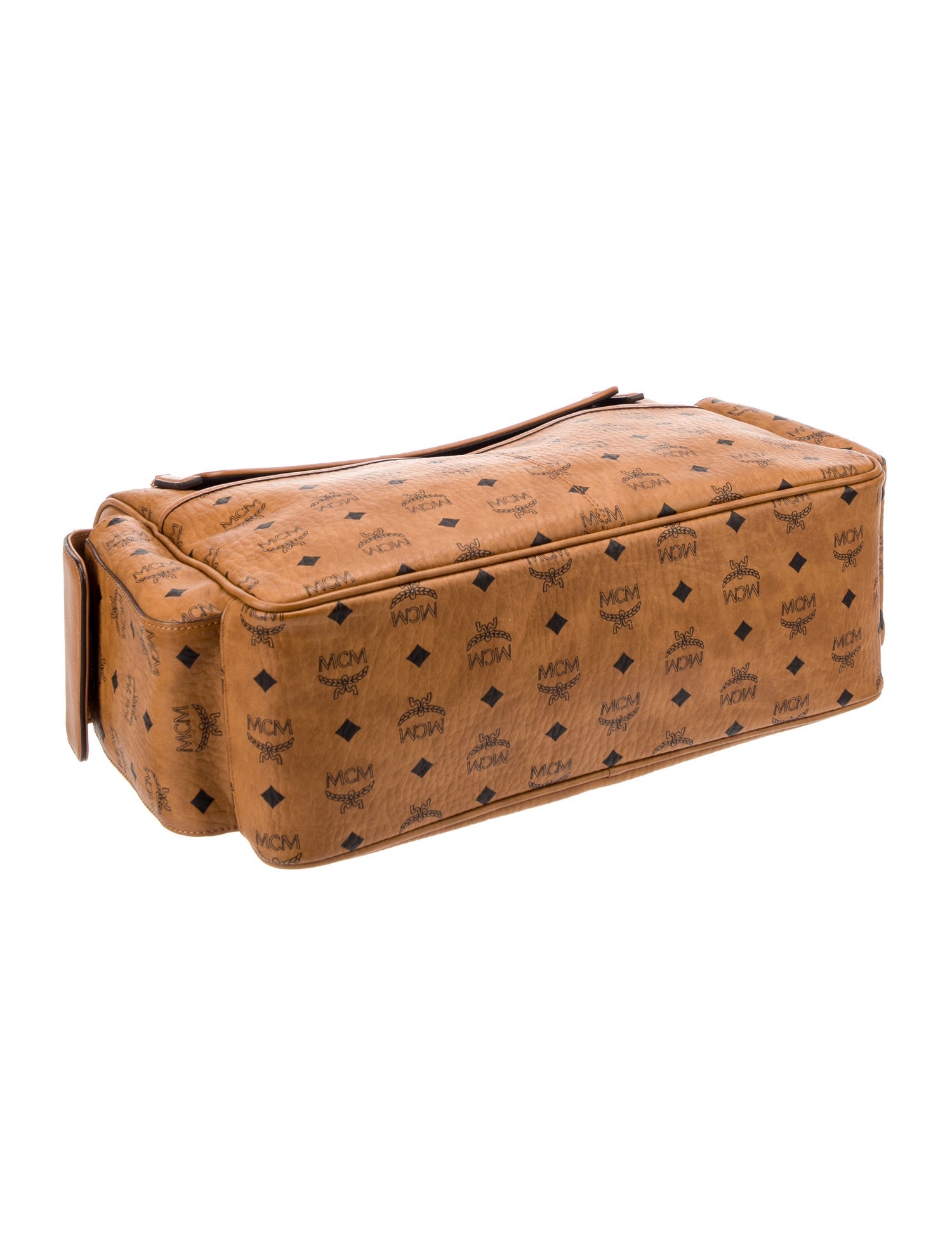 MCM Large Visetos Klassik Diaper Bag - Brown - W3059366 | The RealReal