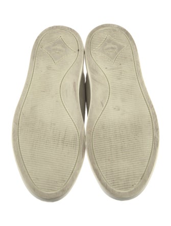 MCM Suede Printed Sneakers