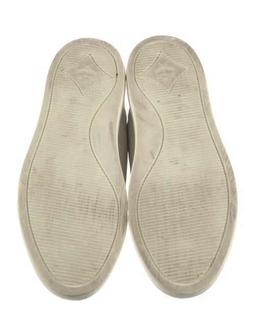 MCM Suede Printed Sneakers