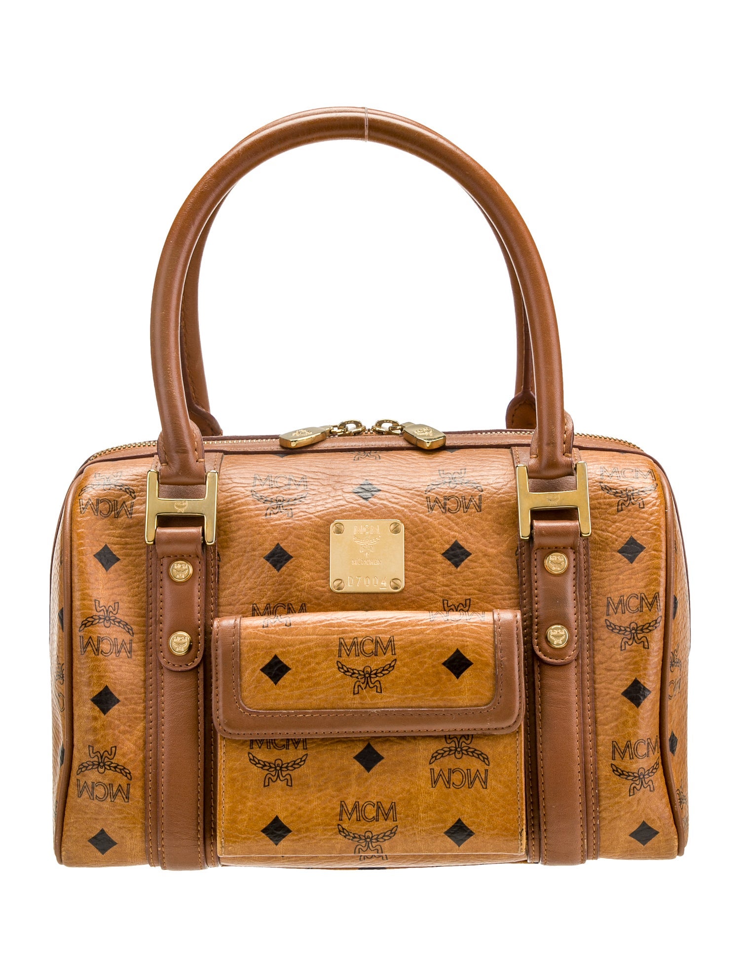 MCM Top Handle Bag