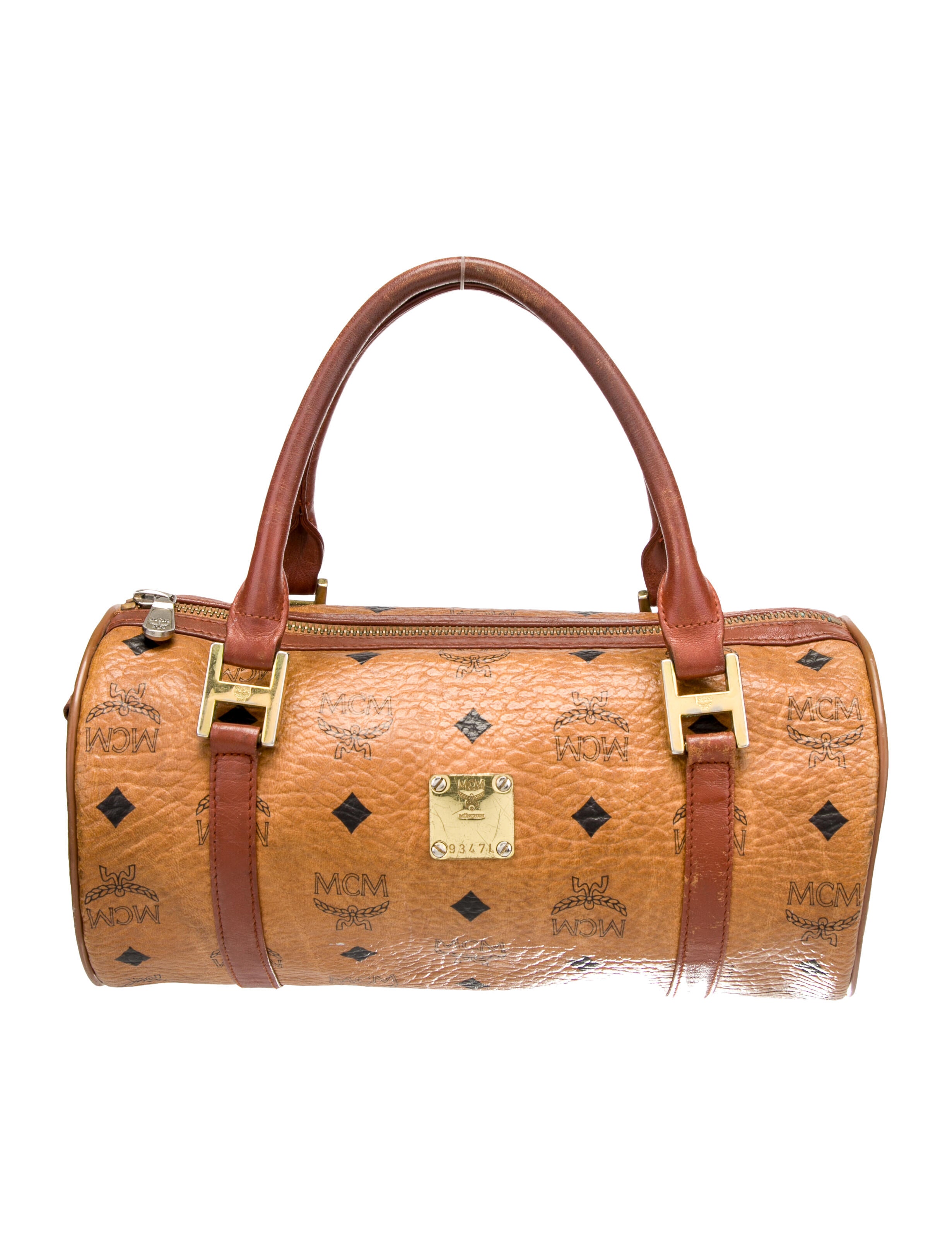 MCM Top Handle Bag
