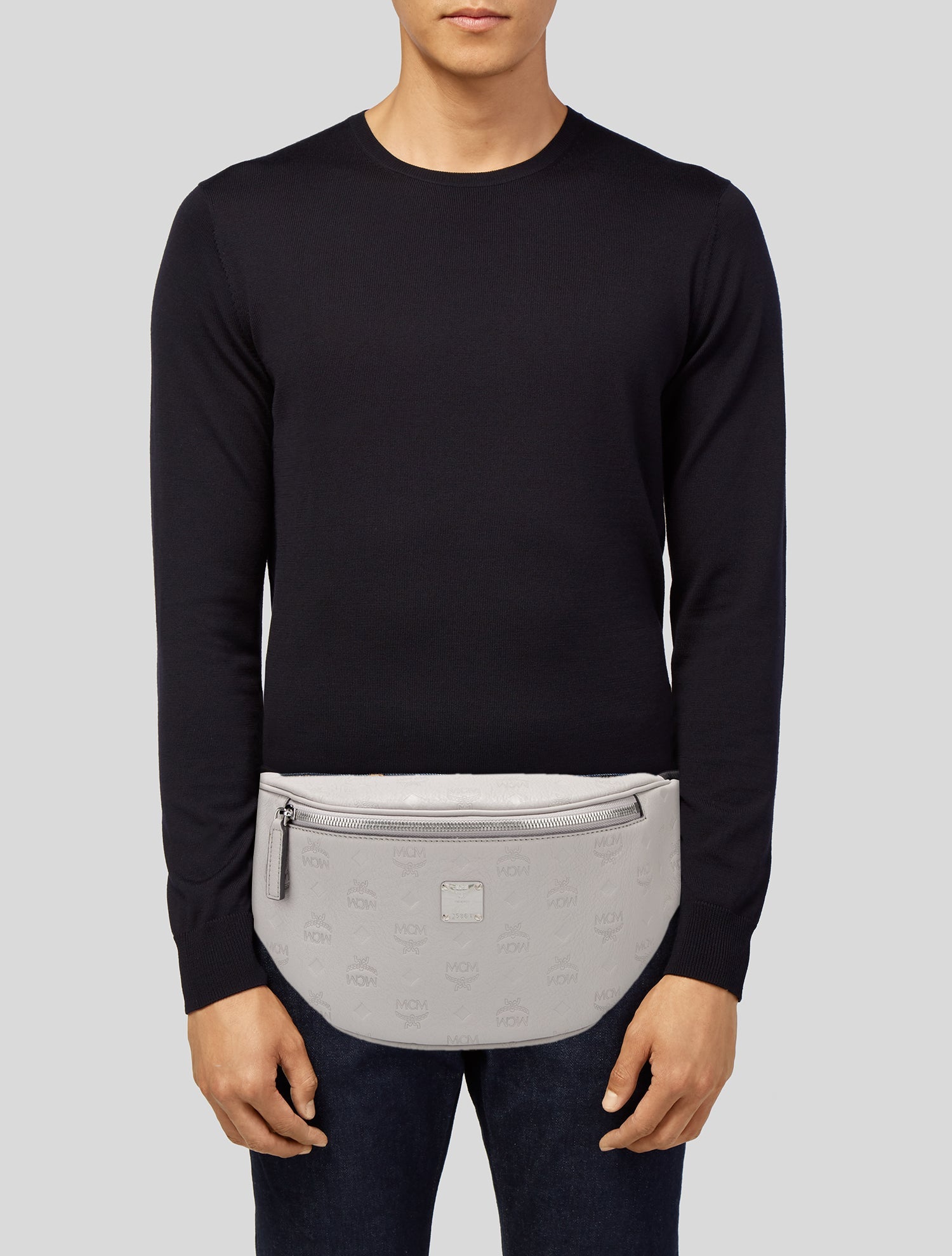 MCM Leather Belt Bag