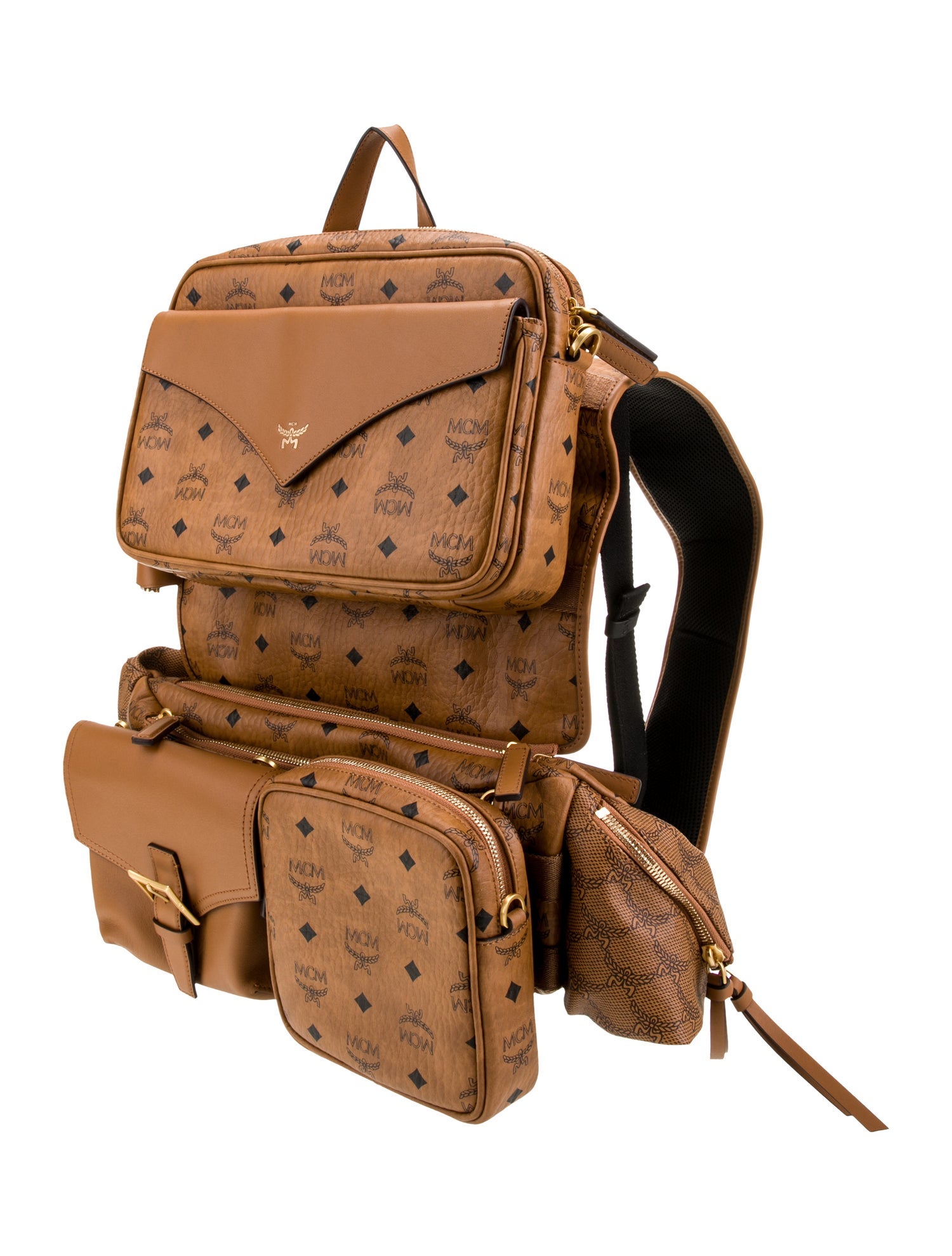 MCM Leather Backpack