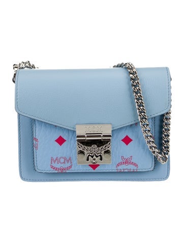 MCM Crossbody Bags Leather Clutch Mini