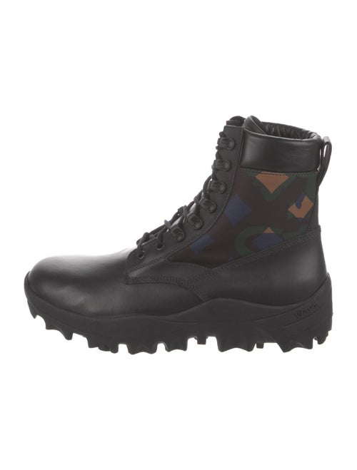 MCM Leather Combat Boots