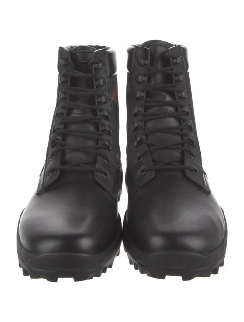 MCM Leather Combat Boots