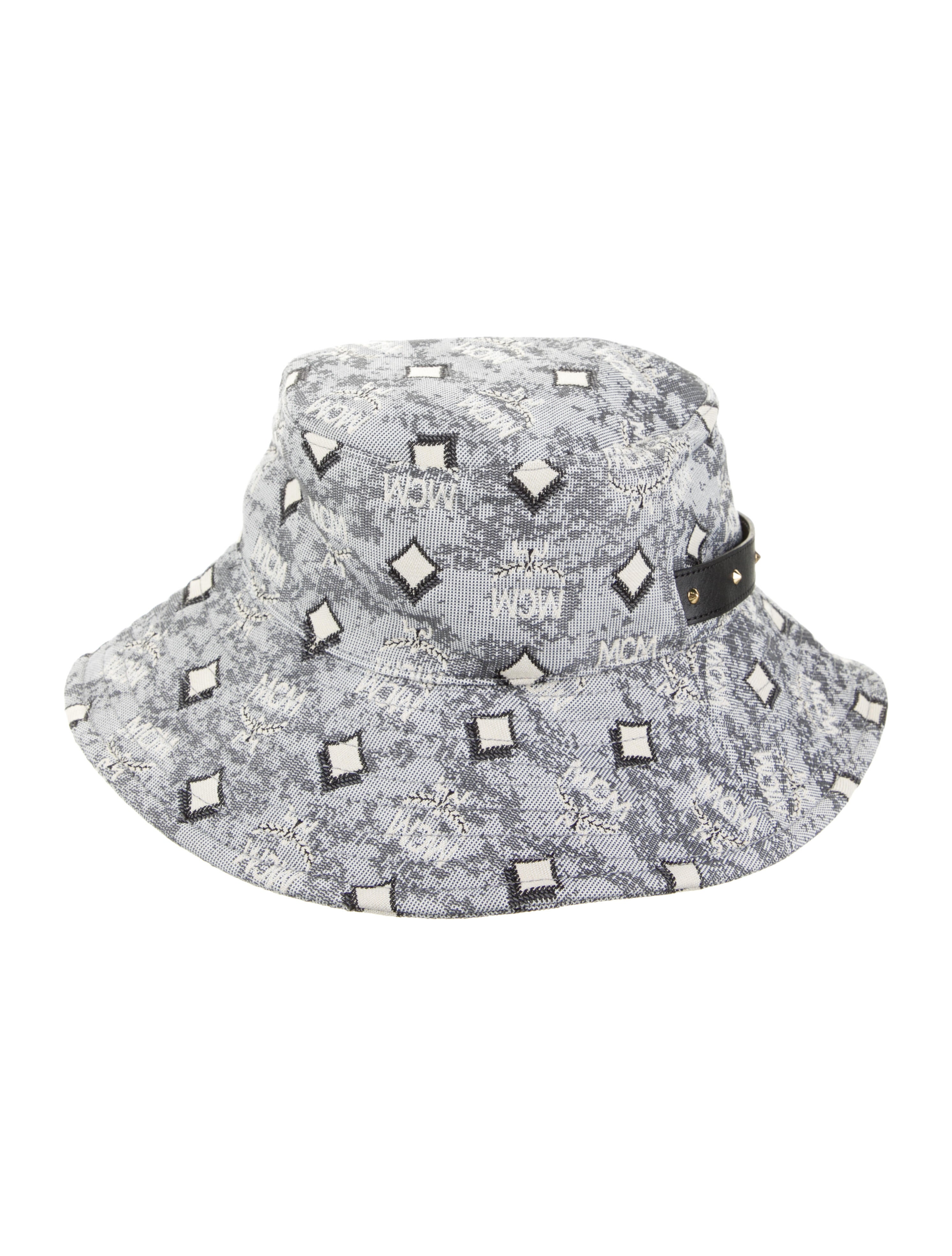 MCM Visetos Jacquard Bucket Hat
