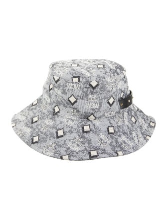 MCM Visetos Jacquard Bucket Hat