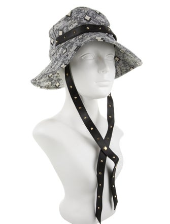 MCM Visetos Jacquard Bucket Hat