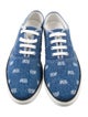 MCM Denim Printed Athletic Sneakers