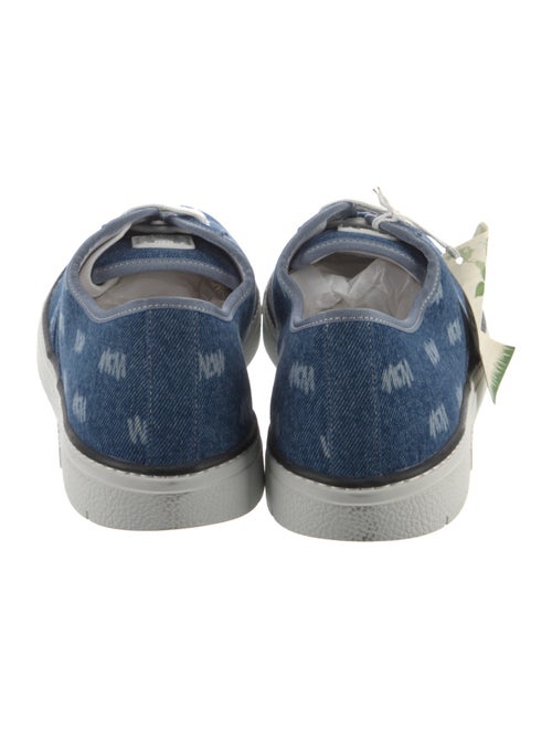 MCM Visetos Canvas Sneakers