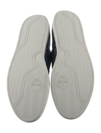 MCM Visetos Canvas Sneakers