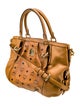 MCM Leather Top Handle Bag