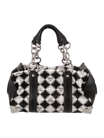 MCM Jacquard Shoulder Bag