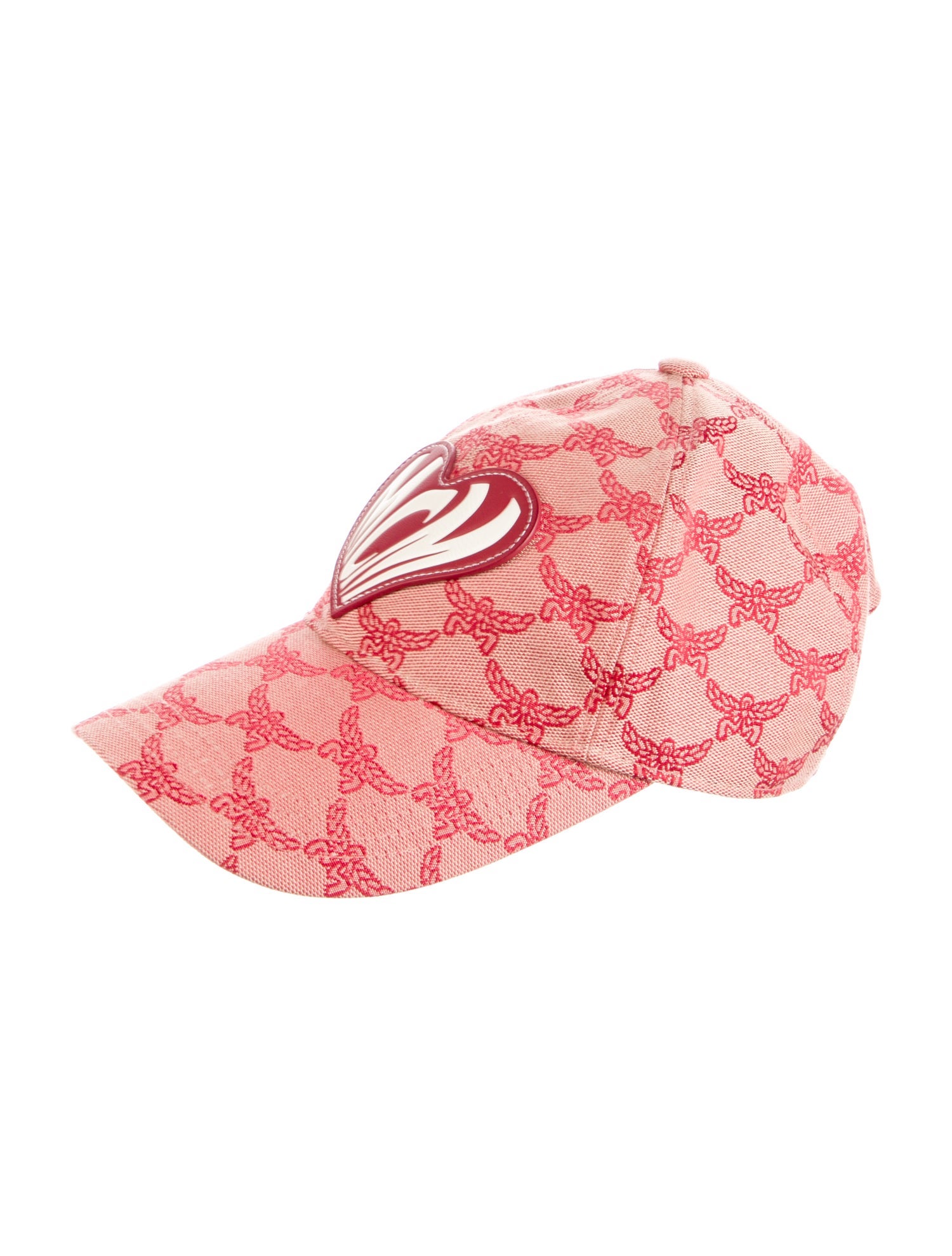 MCM Laurel Wreath Canvas Baseball Cap