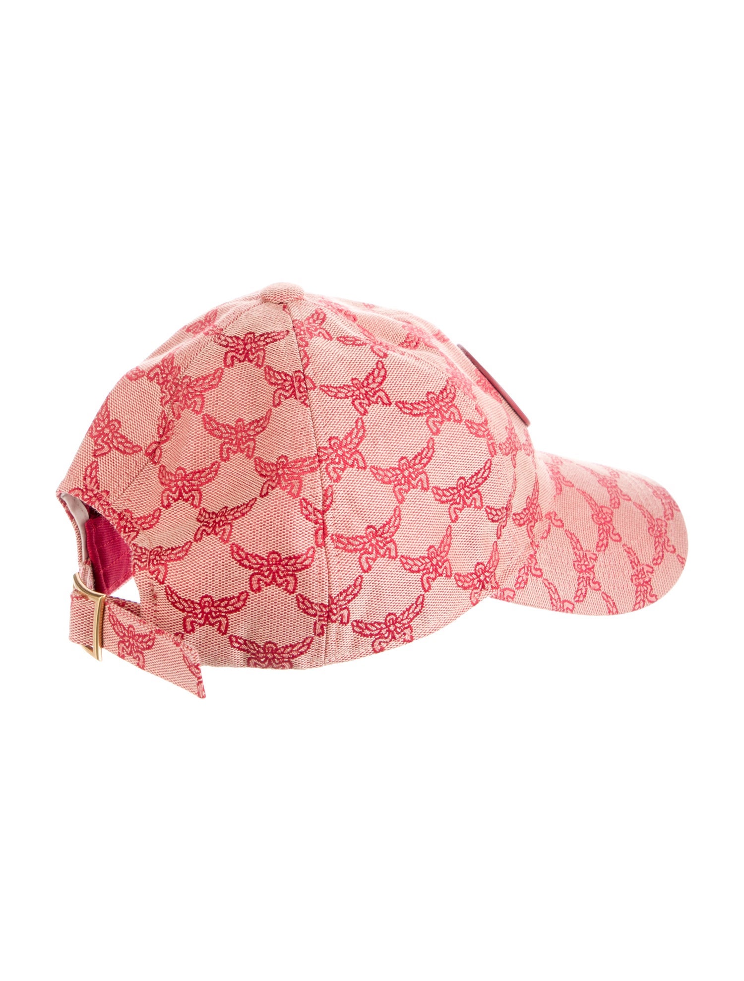 MCM Laurel Wreath Canvas Baseball Cap