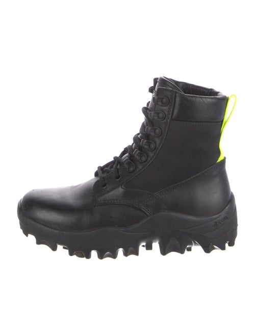 MCM Leather Combat Boots