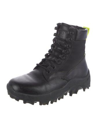 MCM Leather Combat Boots