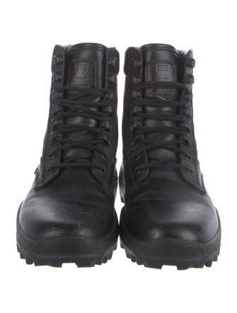 MCM Leather Combat Boots