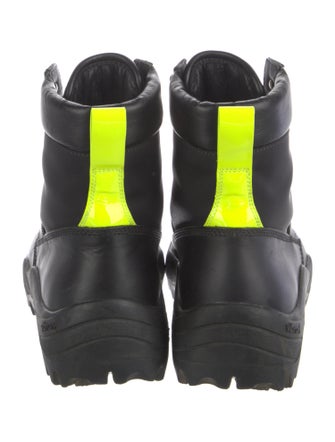 MCM Leather Combat Boots