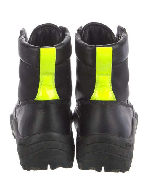 MCM Leather Combat Boots