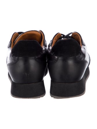 MCM Leather Printed Sneakers