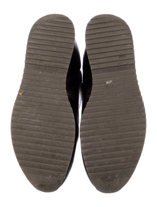 MCM Leather Printed Sneakers