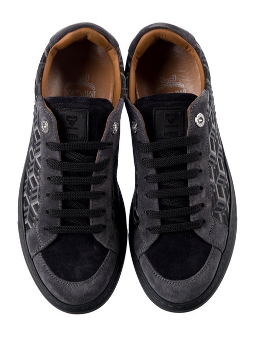 MCM Nylon Printed Sneakers