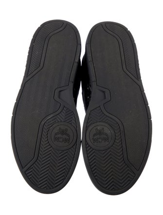 MCM Nylon Printed Sneakers