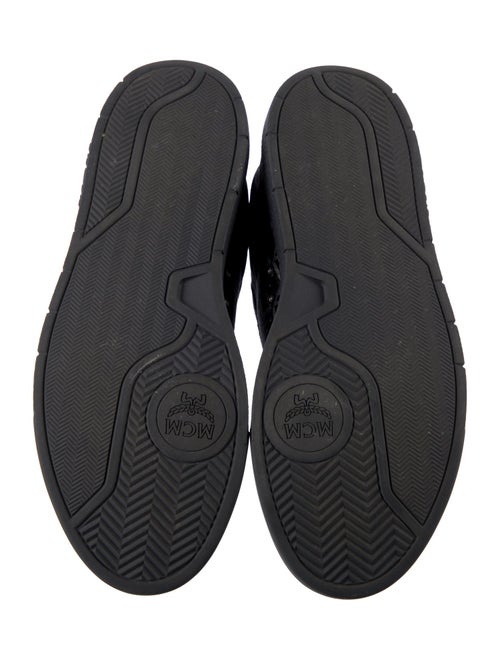 MCM Nylon Printed Sneakers