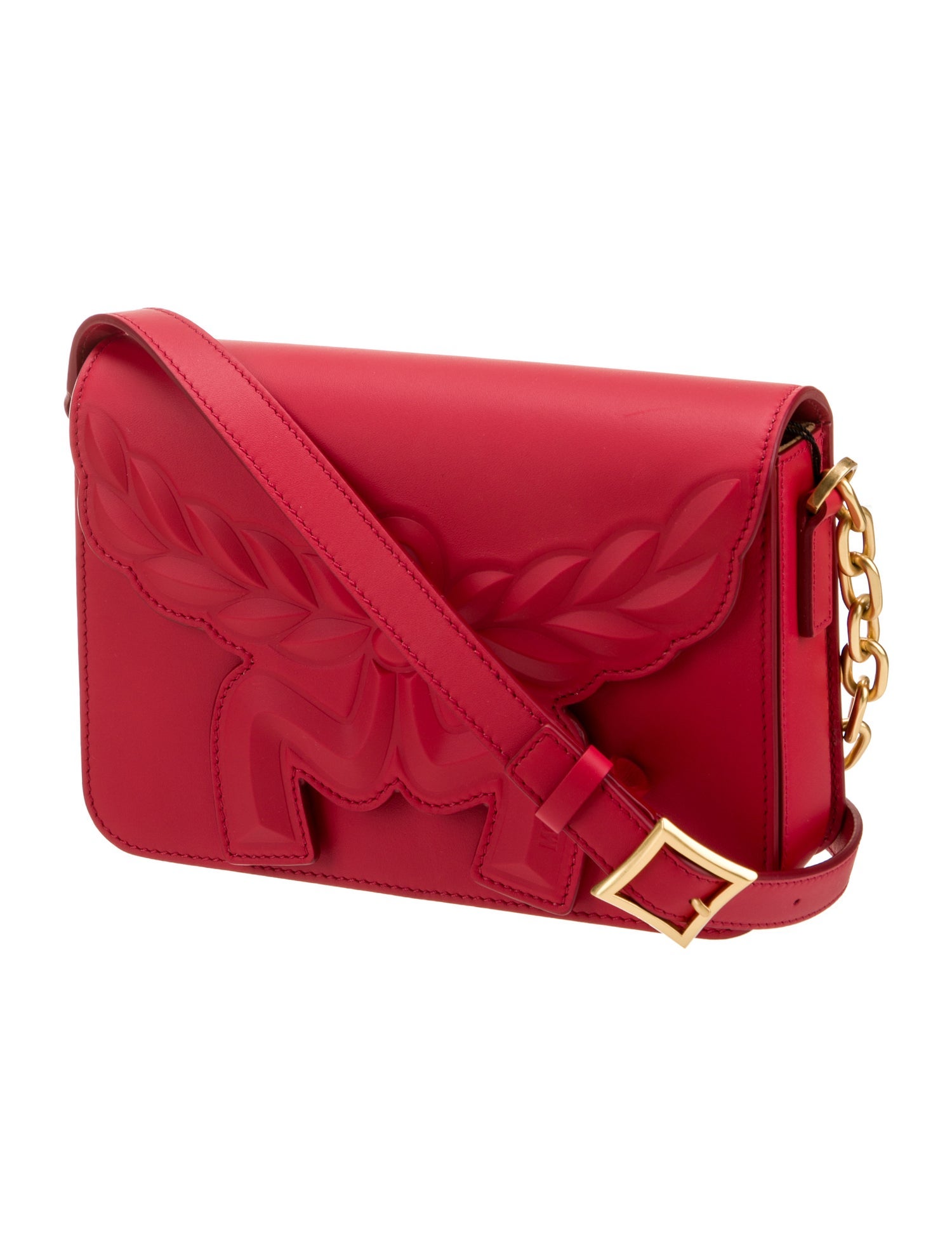 MCM Leather Messenger Bag w/ Tags