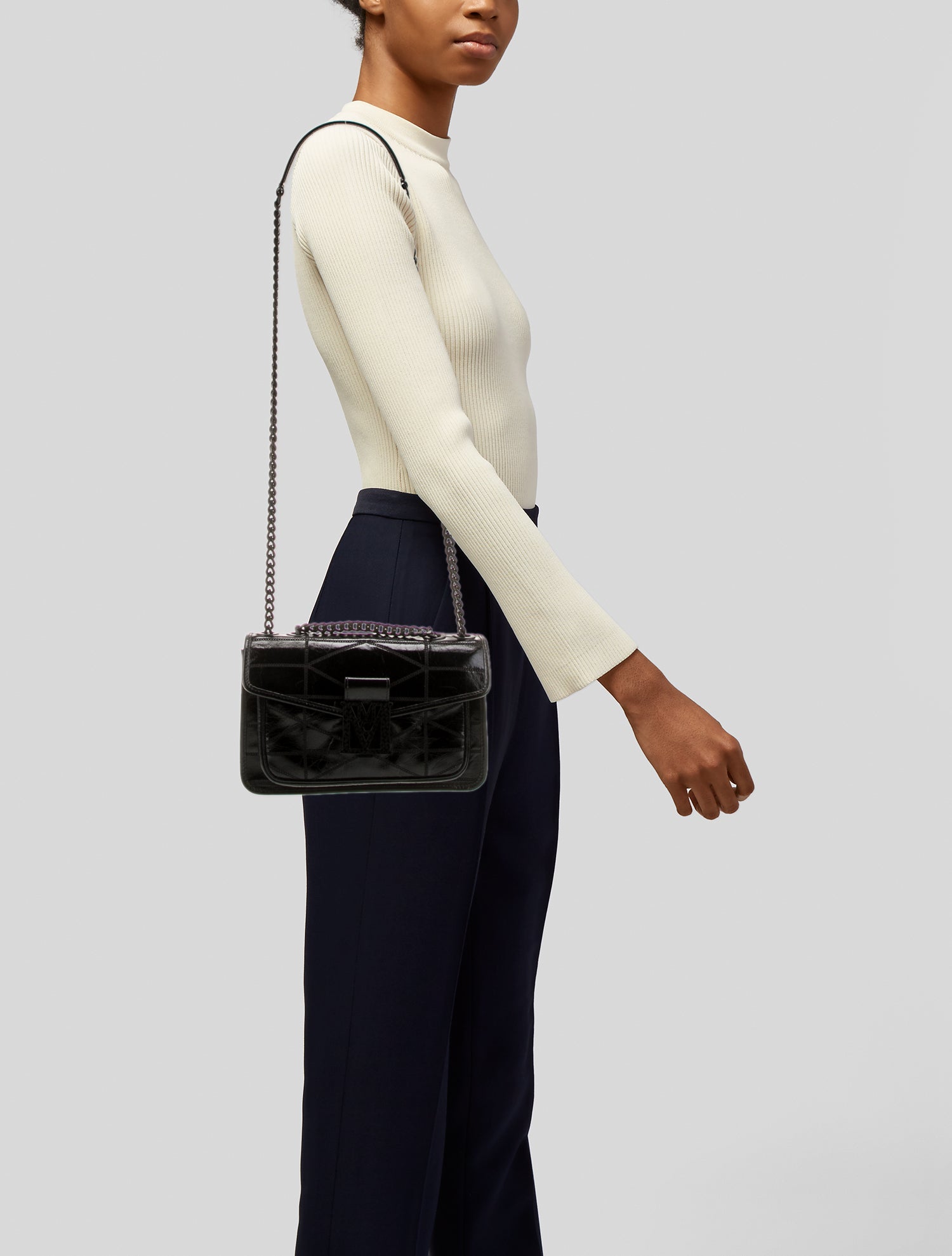 MCM Leather Crossbody Bag