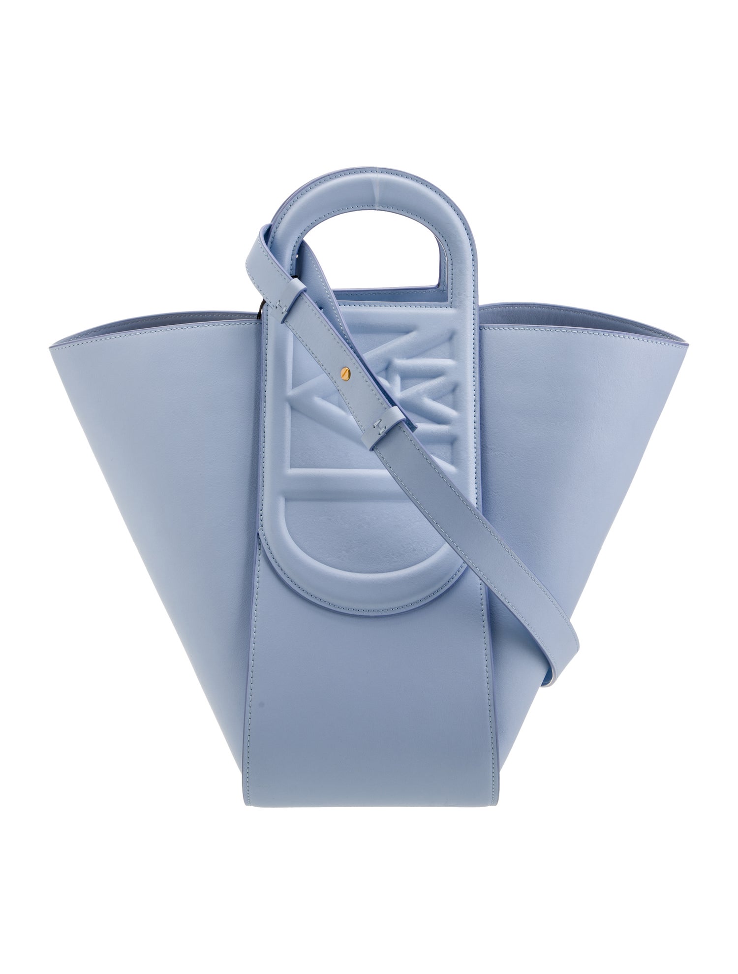 MCM Leather Top Handle Bag