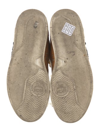 MCM Visetos Printed Sneakers