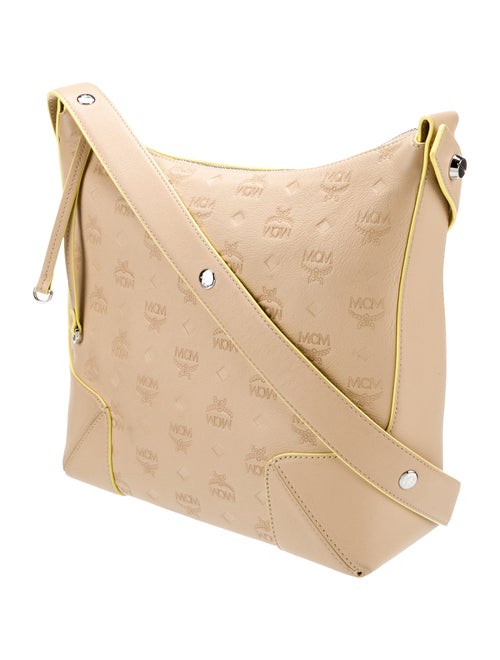 MCM Leather Messenger Bag