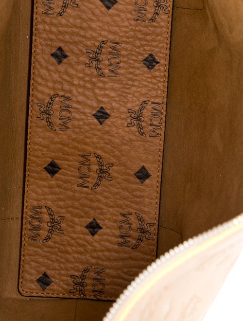 MCM Leather Messenger Bag