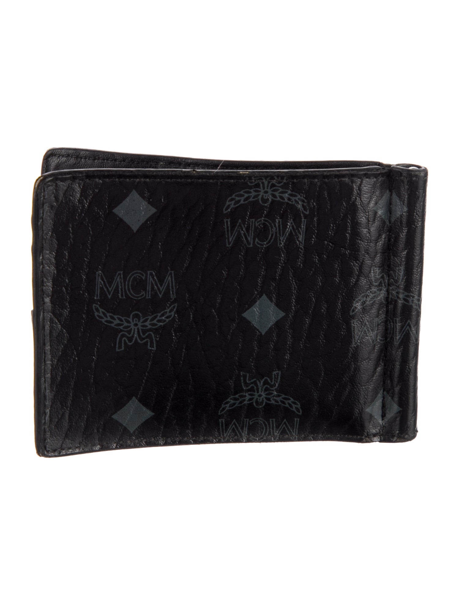 MCM Visetos Leather Wallet
