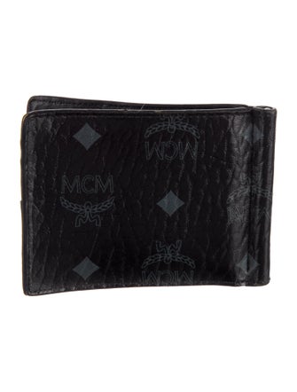 MCM Visetos Leather Wallet
